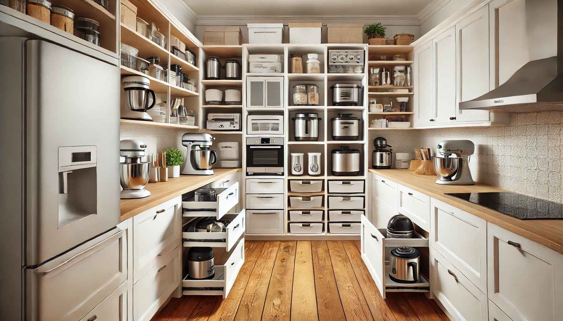 Space-Saving Hacks for Storing Bulky Kitchen Appliances